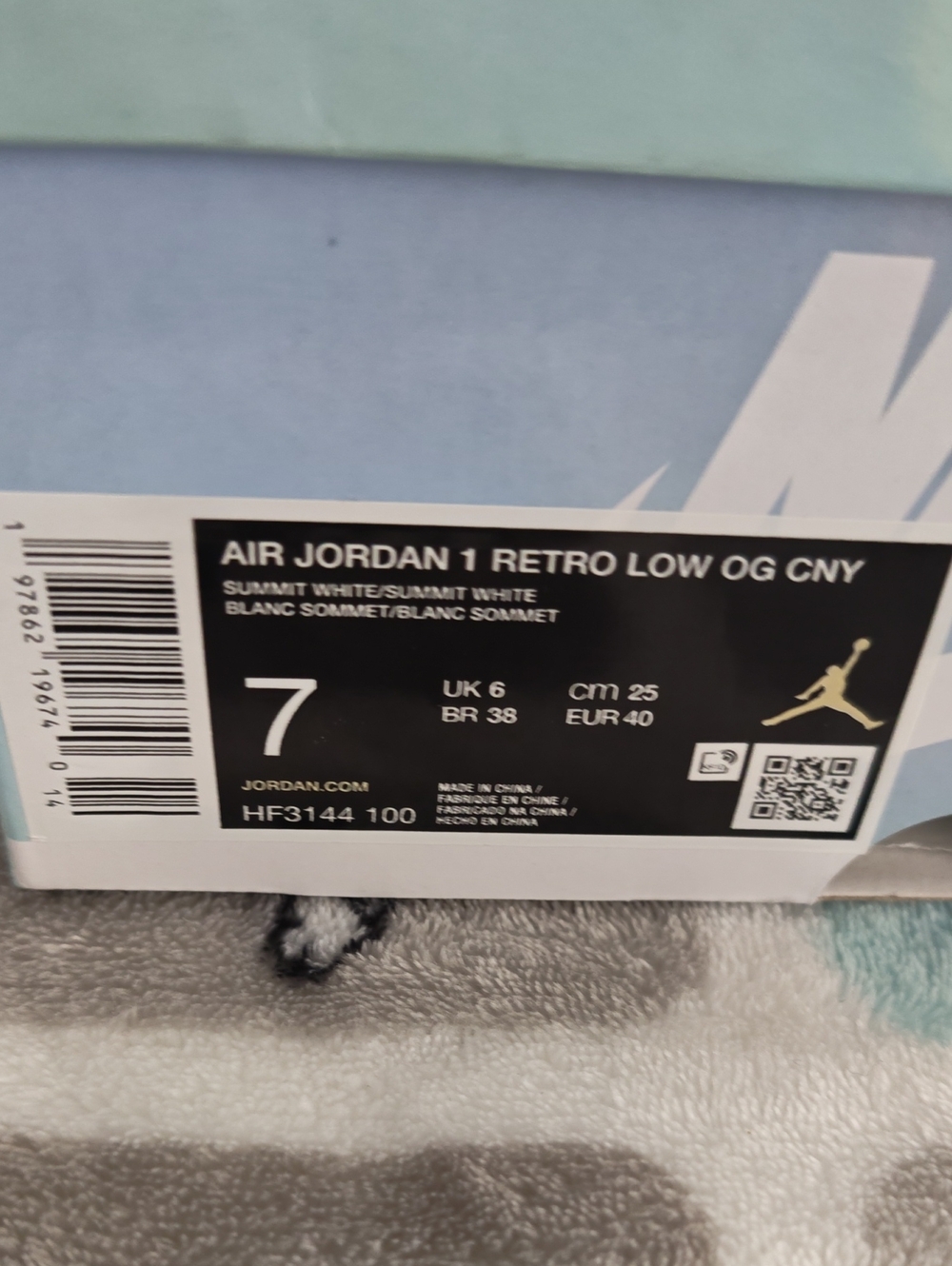 Nike Air Jordan 1 Retro Low OG CNY Men's Size 7 - Picture 7 of 7